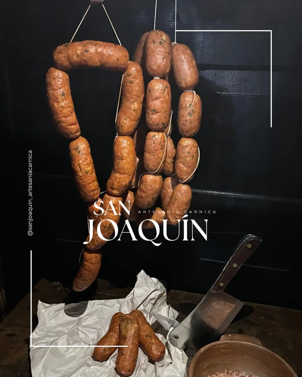 Yuyu chorizos de hierbas San Joaquín